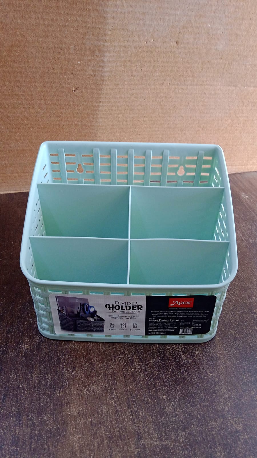 Apex Premium Multipurpose Divider Holder with 5-Section Compartments Apex Premium Multipurpose Divider Holder with 5-Section Compartments